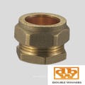 Brass Compression Fitting Straight Coupler CxC